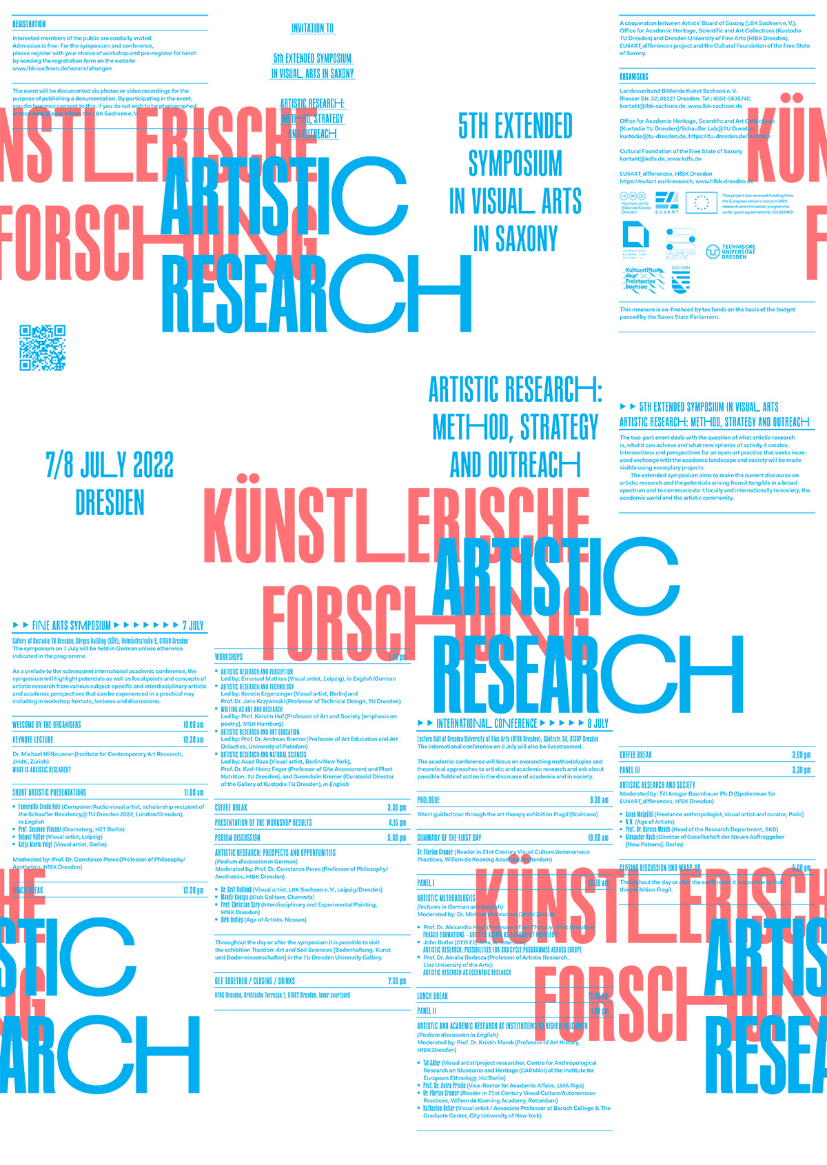 Artistic Research Symposium Flyer